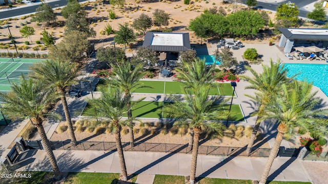 1335 W Via Del Oro, San Tan Valley, AZ 85140 - bird's eye view of a pool
