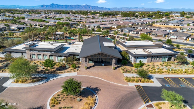 1335 W Via Del Oro, San Tan Valley, AZ 85140 - aerial perspective of suburban area with mountains