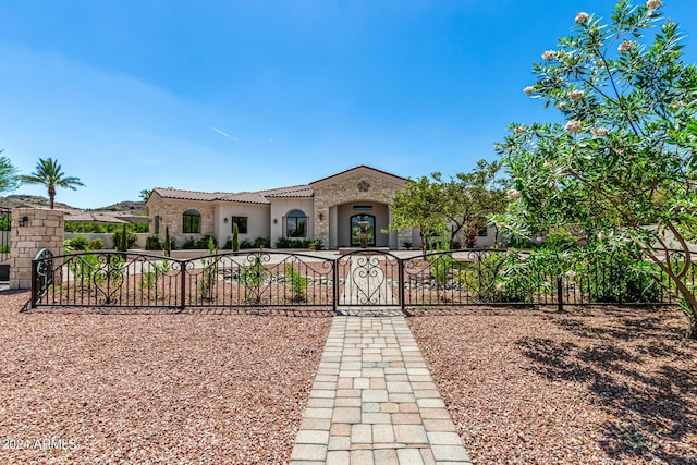 view of mediterranean / spanish-style home