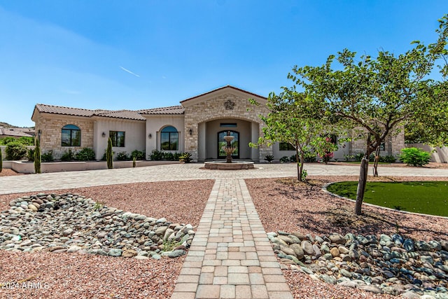 view of mediterranean / spanish-style home