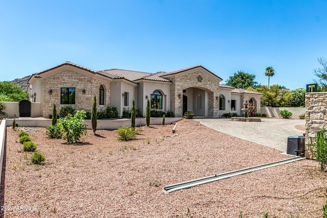 view of mediterranean / spanish home