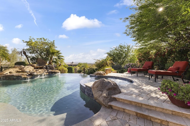 13249 E Summit Dr, Scottsdale, AZ 85259 - outdoor pool featuring a patio area