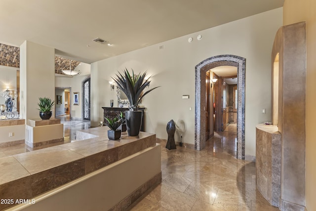 13249 E Summit Dr, Scottsdale, AZ 85259 - welcome area with arched walkways