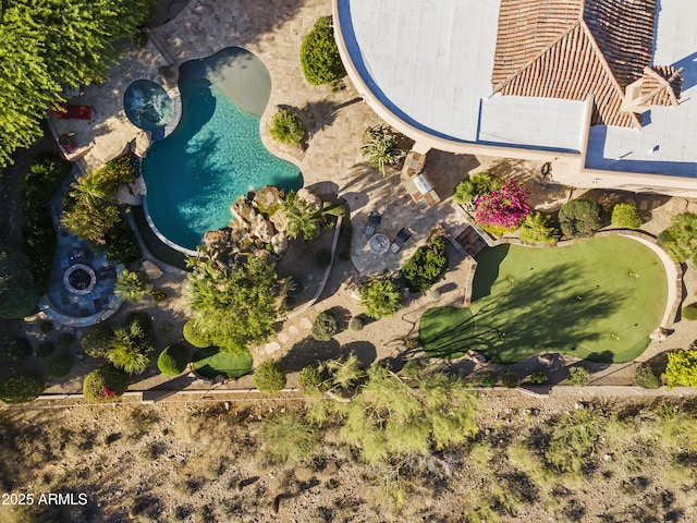 13249 E Summit Dr, Scottsdale, AZ 85259 - bird's eye view