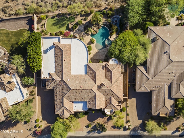 13249 E Summit Dr, Scottsdale, AZ 85259 - drone / aerial view of a pool area
