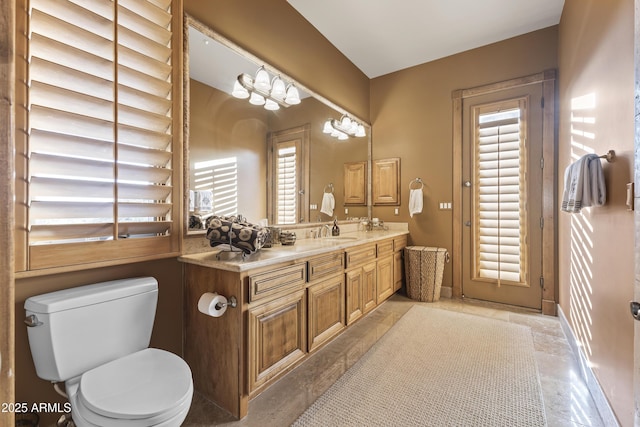 13249 E Summit Dr, Scottsdale, AZ 85259 - bathroom featuring toilet and vanity