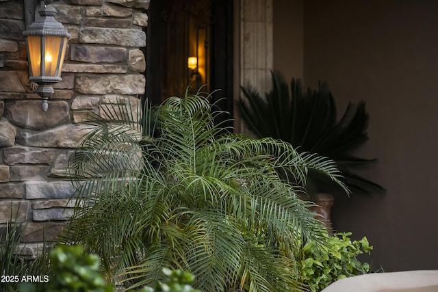 13249 E Summit Dr, Scottsdale, AZ 85259 - detailed view of stone siding