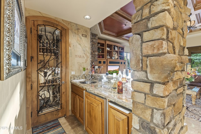 13249 E Summit Dr, Scottsdale, AZ 85259 - view of indoor wet bar