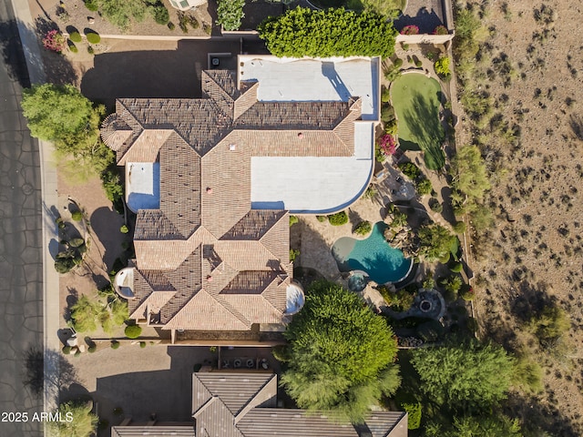 13249 E Summit Dr, Scottsdale, AZ 85259 - drone / aerial view of a pool area