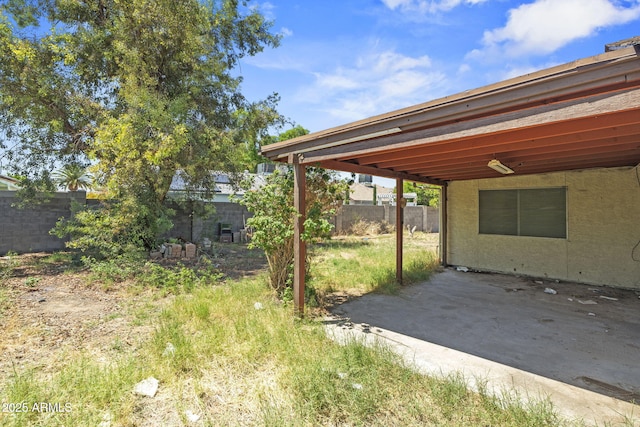 6015 W Acoma Dr, Glendale, AZ 85306 - fenced backyard with a patio area