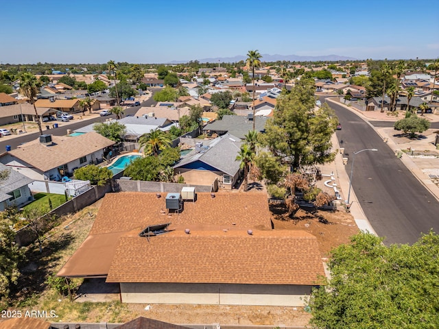 6015 W Acoma Dr, Glendale, AZ 85306 - aerial perspective of suburban area featuring a mountain backdrop