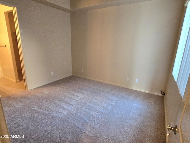 empty room with carpet floors