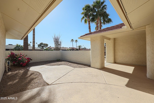 view of patio