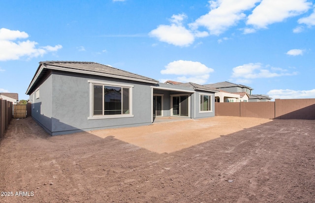 view of rear view of house