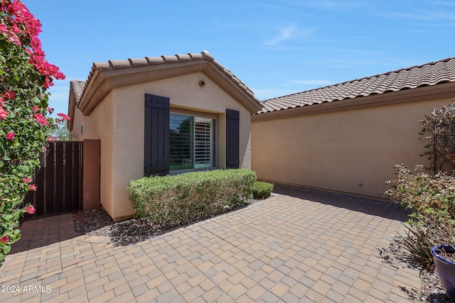 exterior space featuring a patio area