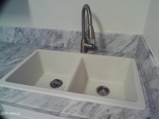details with a sink