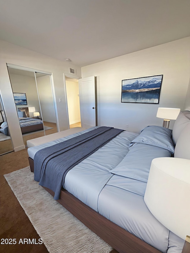 720 S Dobson Rd Unit 95, Mesa, AZ 85202 - bedroom featuring a closet and carpet