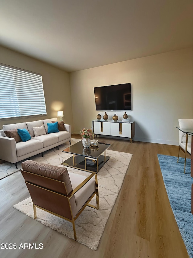 720 S Dobson Rd Unit 95, Mesa, AZ 85202 - living room with wood finished floors and baseboards
