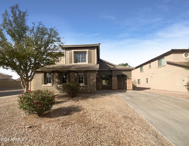 view of front of house