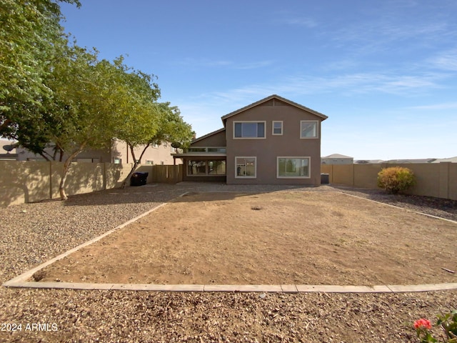 view of back of house