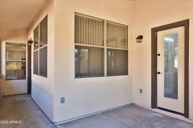 view of property entrance