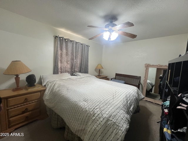 5220 W Mauna Loa Ln, Glendale, AZ 85306 - bedroom with carpet flooring and a ceiling fan