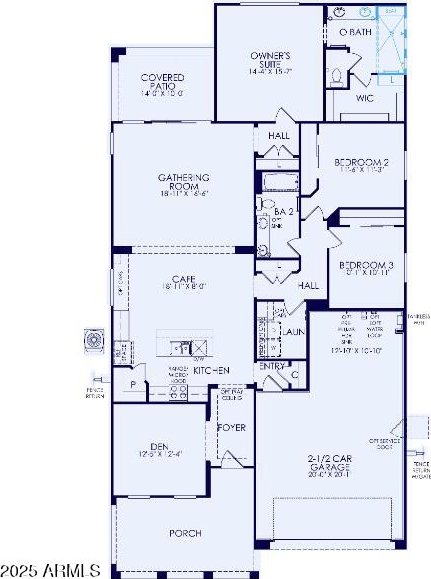 13512 W Copperleaf Ln, Peoria, AZ 85383 - view of property floor plan