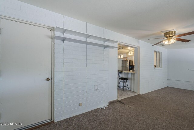 5657 E Dallas St, Mesa, AZ 85205 - carpeted empty room featuring a ceiling fan