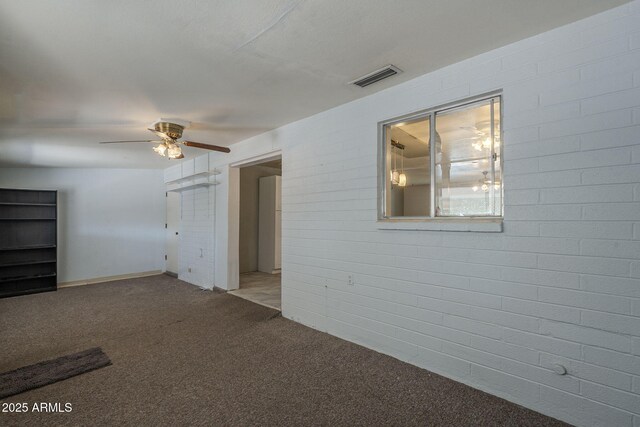 5657 E Dallas St, Mesa, AZ 85205 - carpeted spare room with ceiling fan