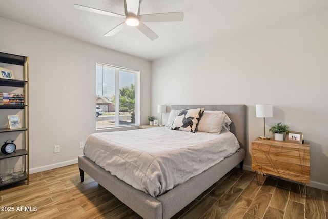 13842 N 40th Ave, Phoenix, AZ 85053 - bedroom featuring wood finished floors and ceiling fan