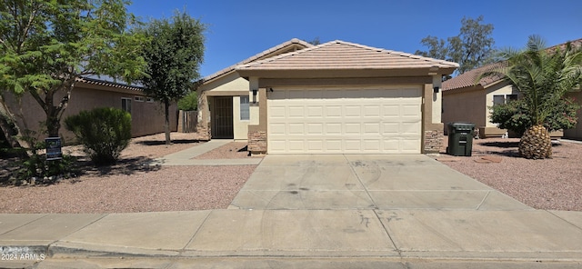 view of ranch-style house