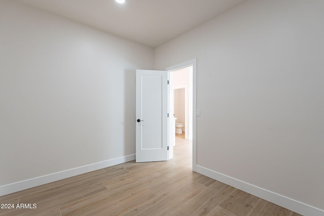 3877 S Veronica Ln, Gold Canyon, AZ 85118 - spare room with light wood-style flooring and baseboards