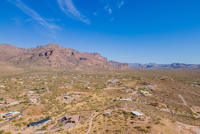 3877 S Veronica Ln, Gold Canyon, AZ 85118 - view of mountain backdrop featuring rural landscape and a desert landscape