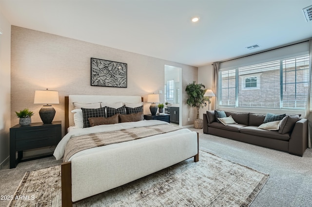 3340 S Lotus Ave, Mesa, AZ 85212 - carpeted bedroom with recessed lighting and baseboards