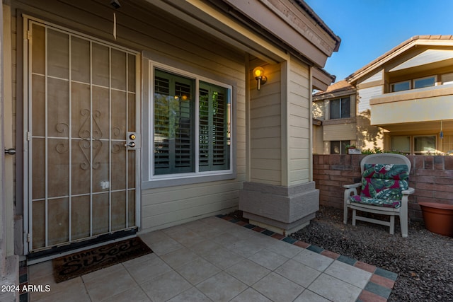 view of property entrance