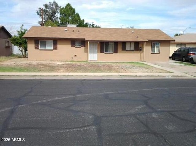 view of ranch-style home