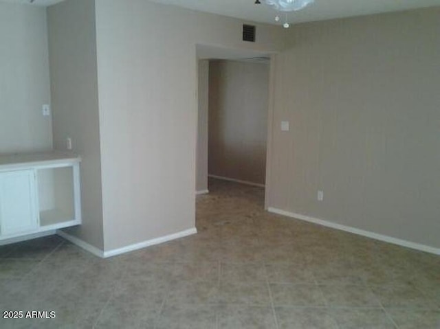 view of unfurnished room