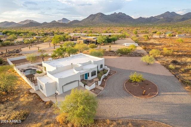 36382 N 35th St, Cave Creek, AZ 85331 - birds eye view of property featuring a mountain view