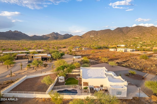 36382 N 35th St, Cave Creek, AZ 85331 - birds eye view of property with a mountain view