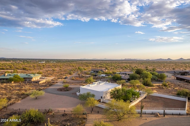 36382 N 35th St, Cave Creek, AZ 85331 - birds eye view of property featuring a mountain view