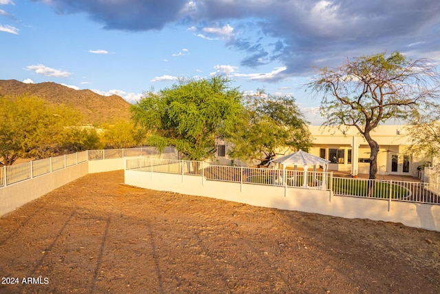 36382 N 35th St, Cave Creek, AZ 85331 - view of community featuring a mountain view, a patio area, and fence private yard