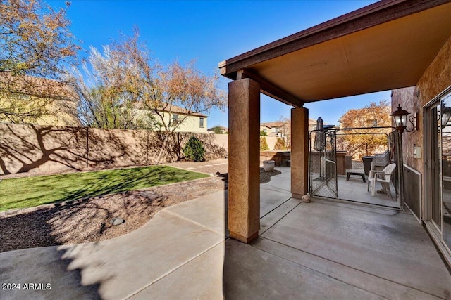 view of patio / terrace