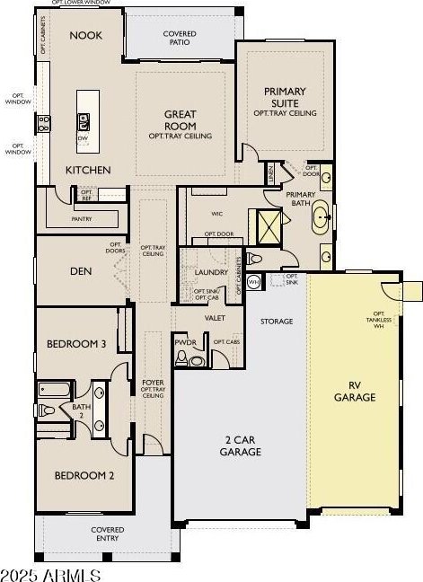 22961 E Twin Acres Dr, Queen Creek, AZ 85142 - property floor plan