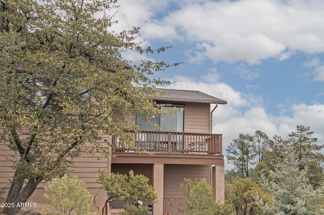 view of rear view of house