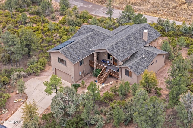 102 N Feather Plume Cir, Payson, AZ 85541 - bird's eye view