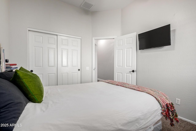 4618 W Pokeberry Ln, Phoenix, AZ 85083 - bedroom featuring carpet floors and a closet