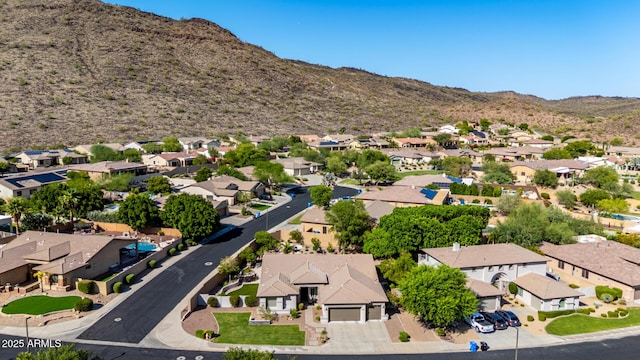4618 W Pokeberry Ln, Phoenix, AZ 85083 - aerial view of residential area with mountains