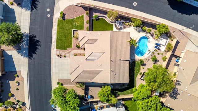 4618 W Pokeberry Ln, Phoenix, AZ 85083 - drone / aerial view of a pool area