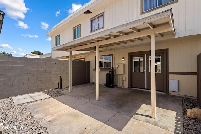 6743 S Jentilly Ln, Tempe, AZ 85283 - view of patio / terrace featuring fence