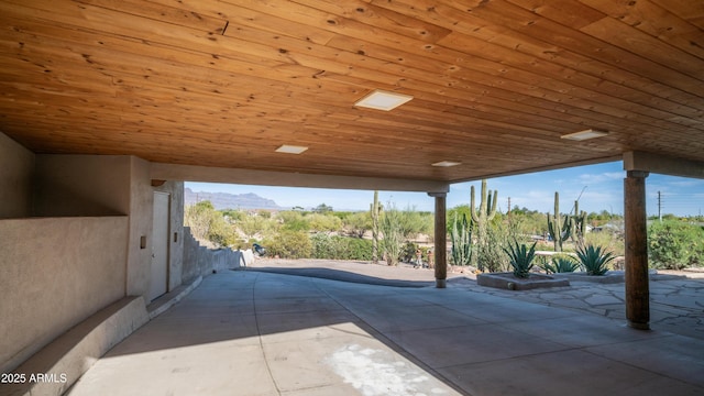 view of patio